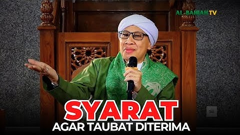Tanda Taubat Diterima Allah | Buya Yahya