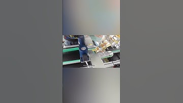 Top And Bottom Labeling Machine For Vegetable Box