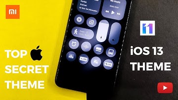 Miui 11 iOS 13 Official Theme On Any Xiaomi Device | Most Awaited Theme | Miui v11