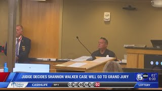 Judges decides Shannon Walker case will go to grand jury
