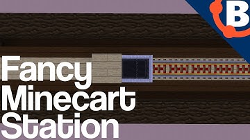 Seamless and Compact Minecart Launcher | Tutorial 1.11.2