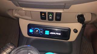 Install remote interface universal for head unit alpine Ina w900e to steering wheel control