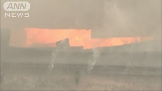品川区大崎で住宅火災　男性死亡、家族3人も重軽傷(15/02/24)