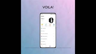 OnWear App Tutorial For B.Rebel Smartwatch 1.0 screenshot 1