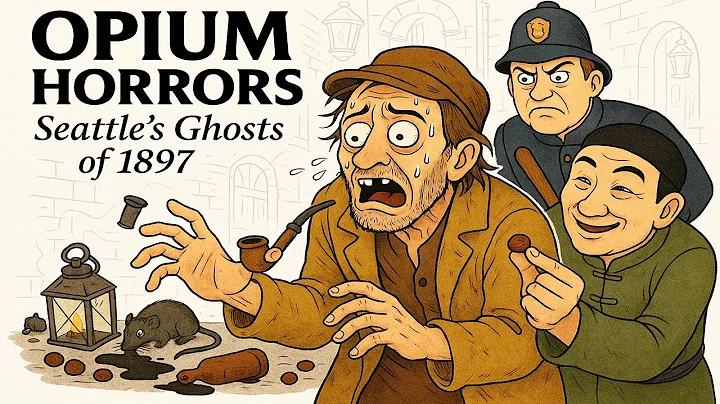 The TERRIFYING Fate of an Opium Addict in 1897 Seattle | History For Sleep ASMR Rain Sounds
