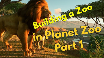 Building a Zoo on Planet Zoo | Part 1
