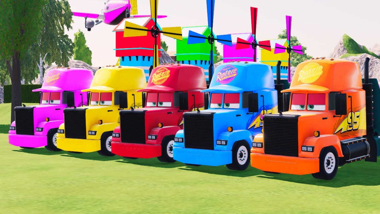 TRANSPORTING ALL POLICE CARS, AMBULANCE, TRUCK MIXER, BUS TAYO,  TRANSPORT ALL COLORS ! FS22