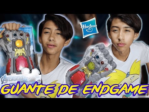 ABRIENDO EL GUANTELETE ELECTRÓNICO DE IRON MAN/ UNBOXING NANO GAUNTLET ENDGAME - IVANSPIDEY