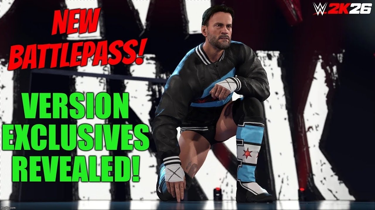 Новости и обновления о различиях в боевом пропуске и версиях WWE 2K26.