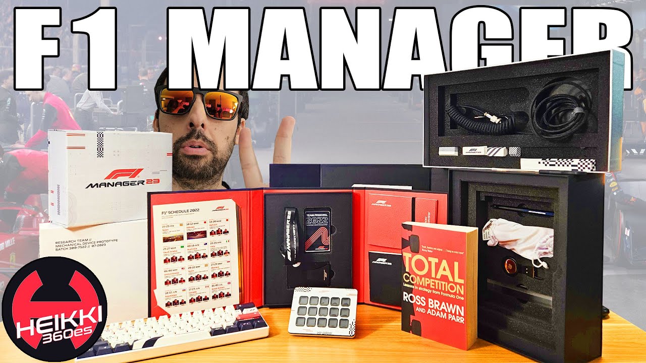 Así son los geniales kits de prensa de F1 Manager - YouTube