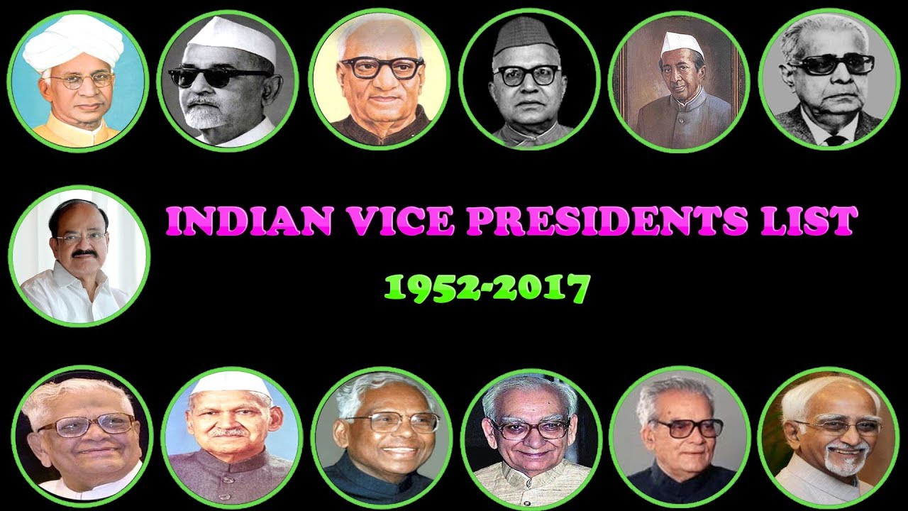 list of presidents and vice presidents