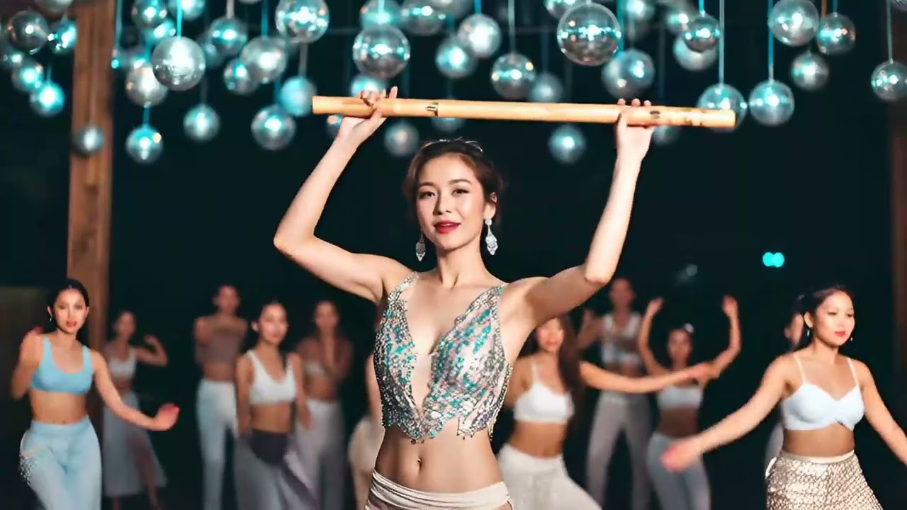 Bamboo Flute Jam – Neon Truyền thống | Năng lượng Retro