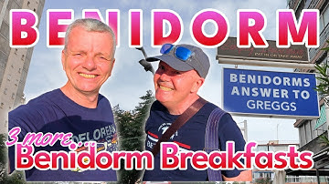 3 More Benidorm Breakfasts - La Pinta, Simply Delicious + The Crown