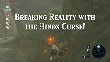 How to Break Reality with the Hinox Curse Glitch in the Legend of Zelda Breath of the Wild!
