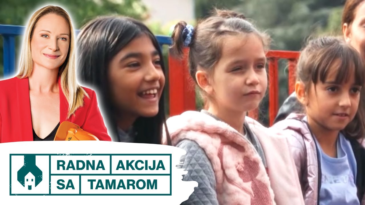Renovira se škola, u koju će učenici sigurno ići sa još više elana - Radna akcija sa Tamarom I PRVA