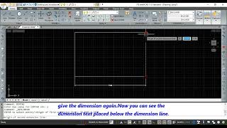 What is the use of the DIMTAD command in JTS IntelliCAD 11