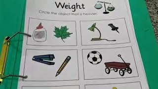 File Folder - Learning Sheets - Spatial Learning
