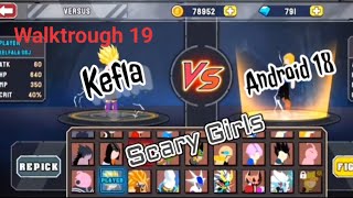 Kefla SSJ vs Android 18. Stickman warrior ( super dragon shadow fight ) Walktrough 19. screenshot 4
