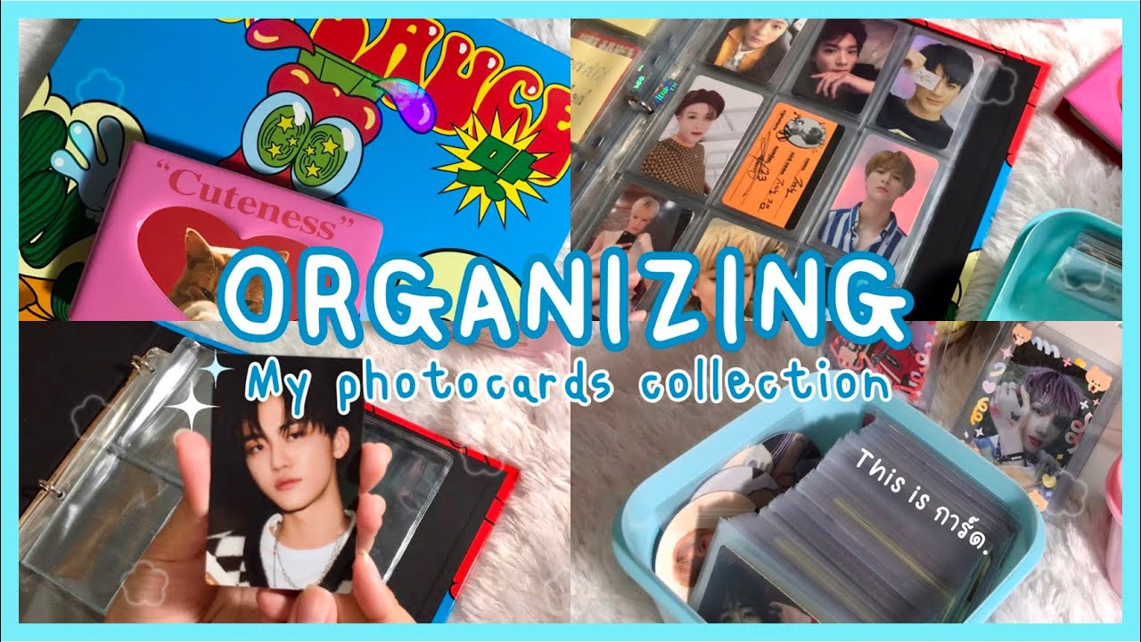 Organizing my nct photocards collection🗂 |การ์ดเหมือนเดิมเพิ่มเติมคือแฟ้มใหม่(จัดแฟ้มอีกแล้วว)•͈౿•͈