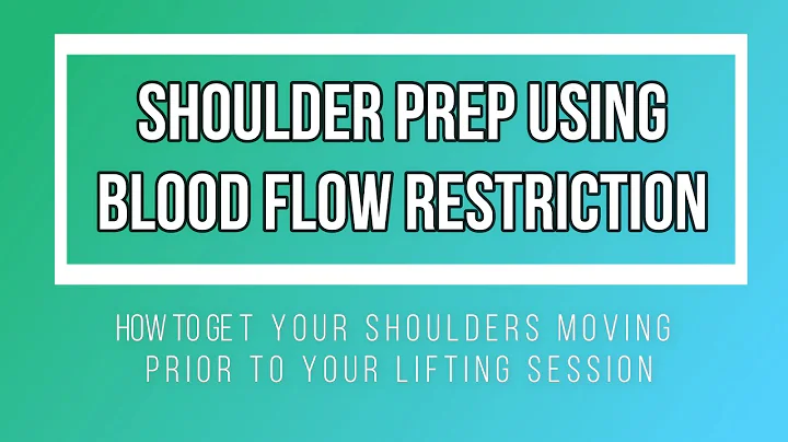 Shoulder Prep with Blood Flow Restriction