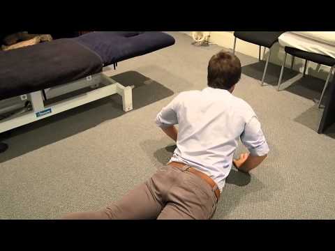 McKenzie Method: Extension in Lying with Lateral Modification