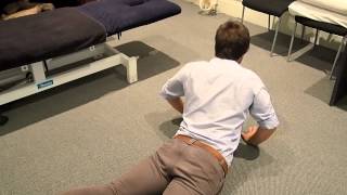 McKenzie Method: Extension in Lying with Lateral Modification