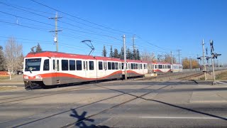 Calgary Transit -- 4 Car C-Train (HD)