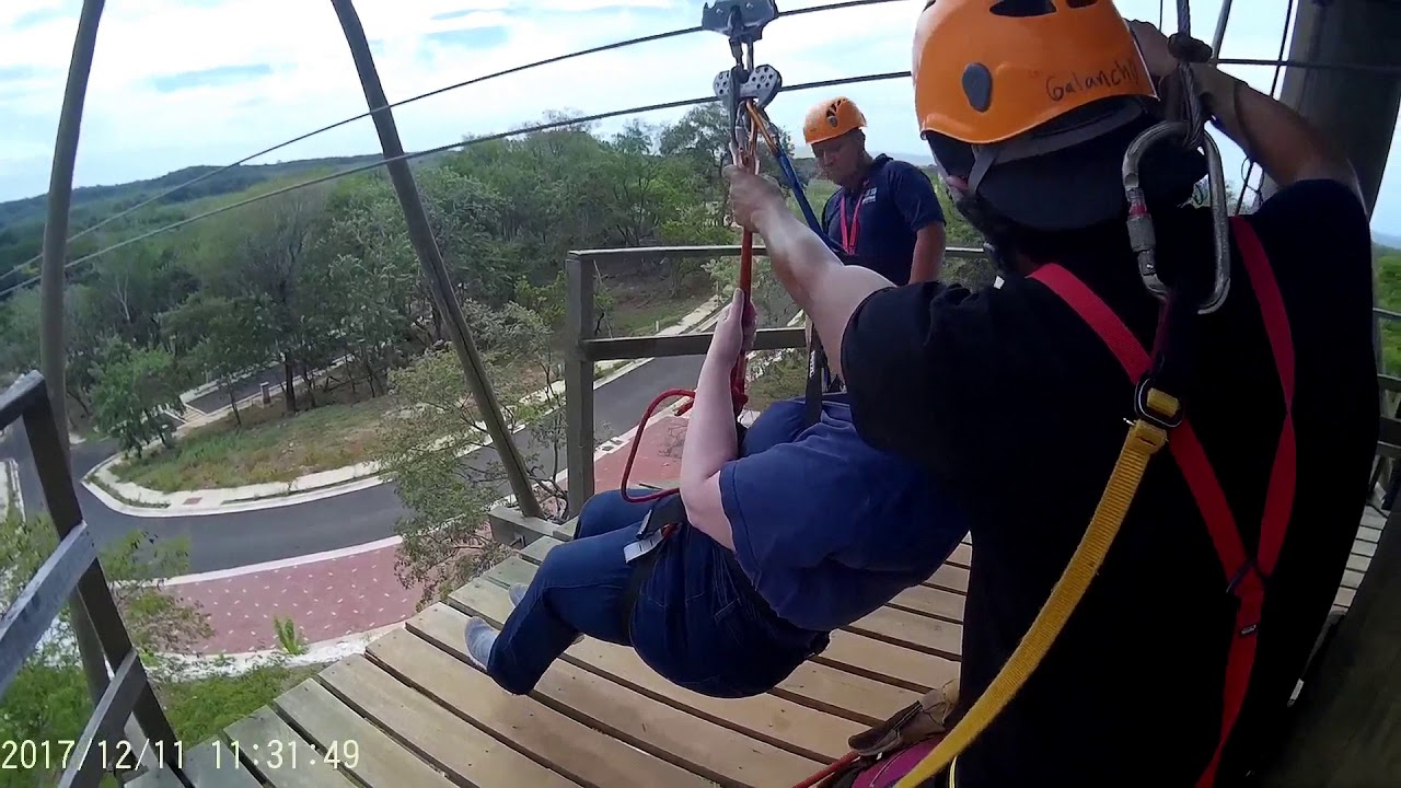 Tamarindo Costa Rica Zipline December 2017 YouTube