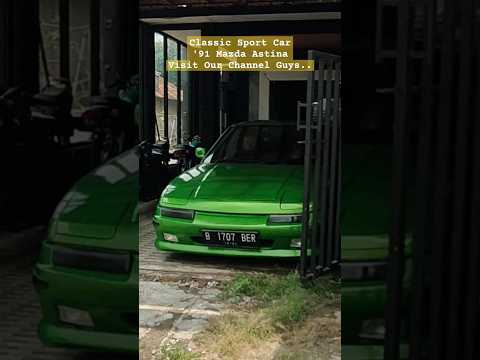 Classic Sport Car 91 Mazda Astina Car Cars Shorts Youtube Classic Retro Sports