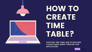 How to create timetable on the SchoolDiaries app