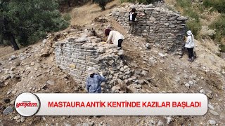 Mastaura Anti̇k Kenti̇nde Kazilar Başladi