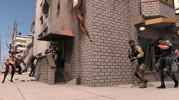 Crisis Action- Watch Out Zombies Behind You