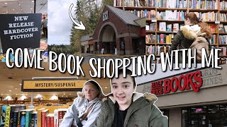 come book shopping with me in lake forest park 📚✨ (book shopping vlog and a book haul feat. my mom)