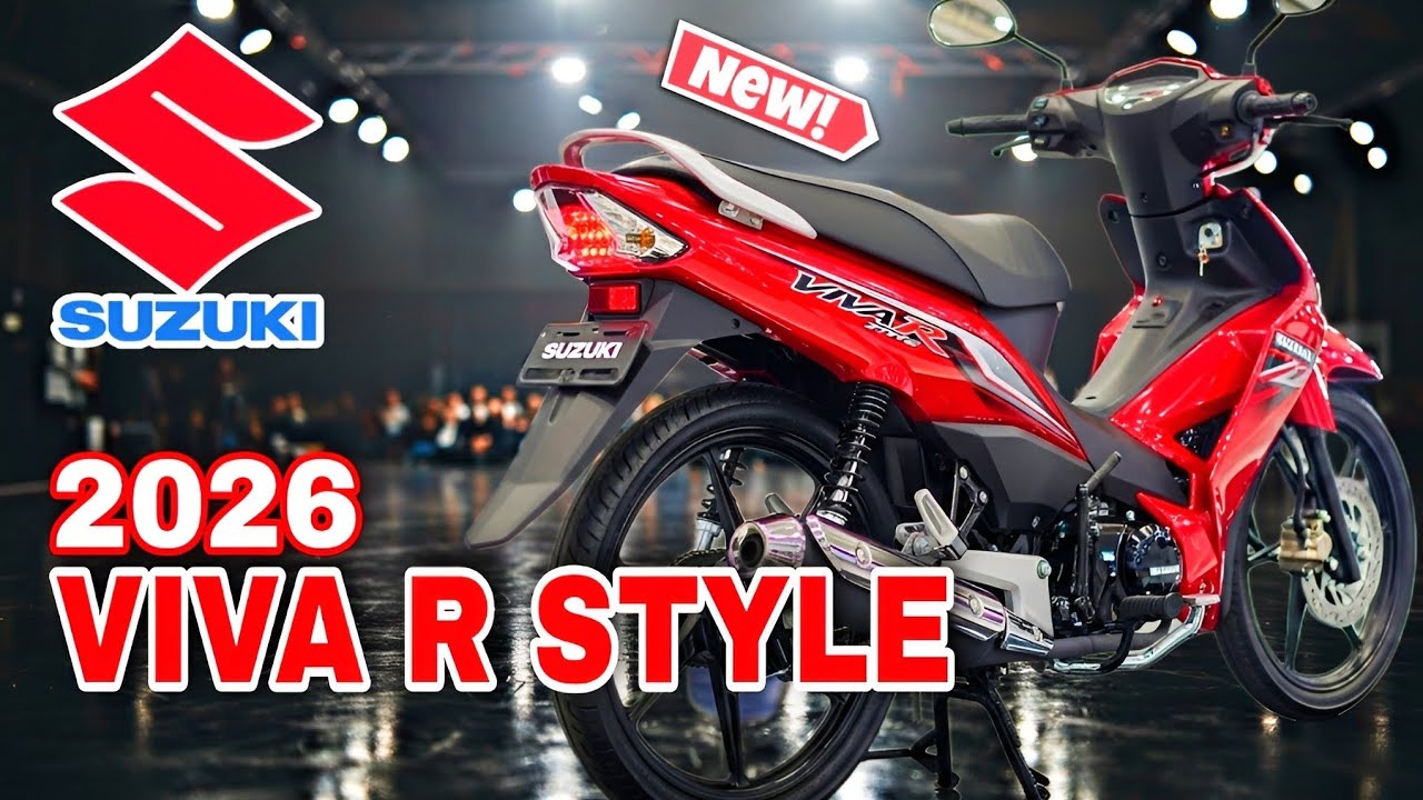 Viva R 🚨2026 SUZUKI VIVA R STYLE REVEALED? – The Stylish Underbone is Back ...