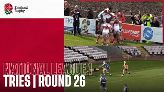 National League 1 tries | Round 26