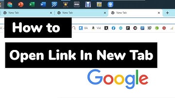How to Open Link in New Tab