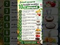 சிறந்த உணவு நேரம் எது?/Best Food time