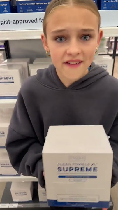 When your sister knows more about skincare then you...