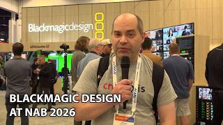 Blackmagic Design at NAB 2026 - Talking Fairlight Live, ST 2110, Immersive Cameras