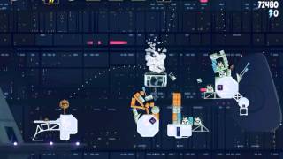 Angry Birds Trick Shot Star Wars 4-31 Cloud City One Bird 3 Stars Walkthrough screenshot 5