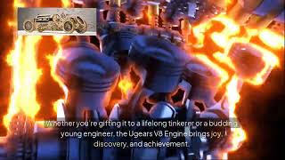 Ugears V8 Engine – A Journey Into the Heart of Mechanics