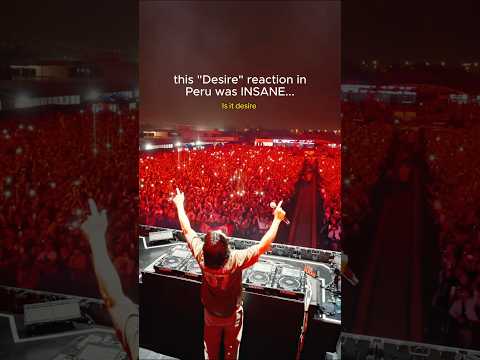 Peru you’re unreal 🇵🇪 #ultraperu #limaperu #desire #electronicmusic #ultra