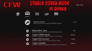 Quick Way - Turn Cobra Mode On via Rebug Toolbox | Rebug CFW: 4.70.1 REX/D-REX [PS3-CFW/TUT] | 2022