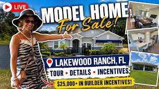 Model Home FOR SALE in Lakewood Ranch | HUGE Builder Incentives!
