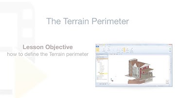 Edificius Tutorial - The terrain perimeter - ACCA software