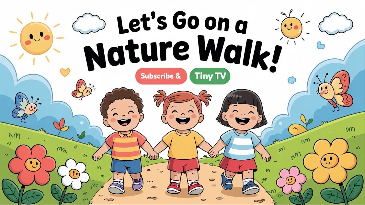 Let’s Go on a Nature Walk | Nature Song for Kids | Nature Song for Dance | I Love Nature Song