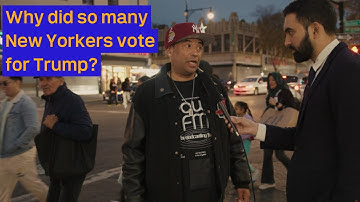 Why did so many New Yorkers vote for Donald Trump?