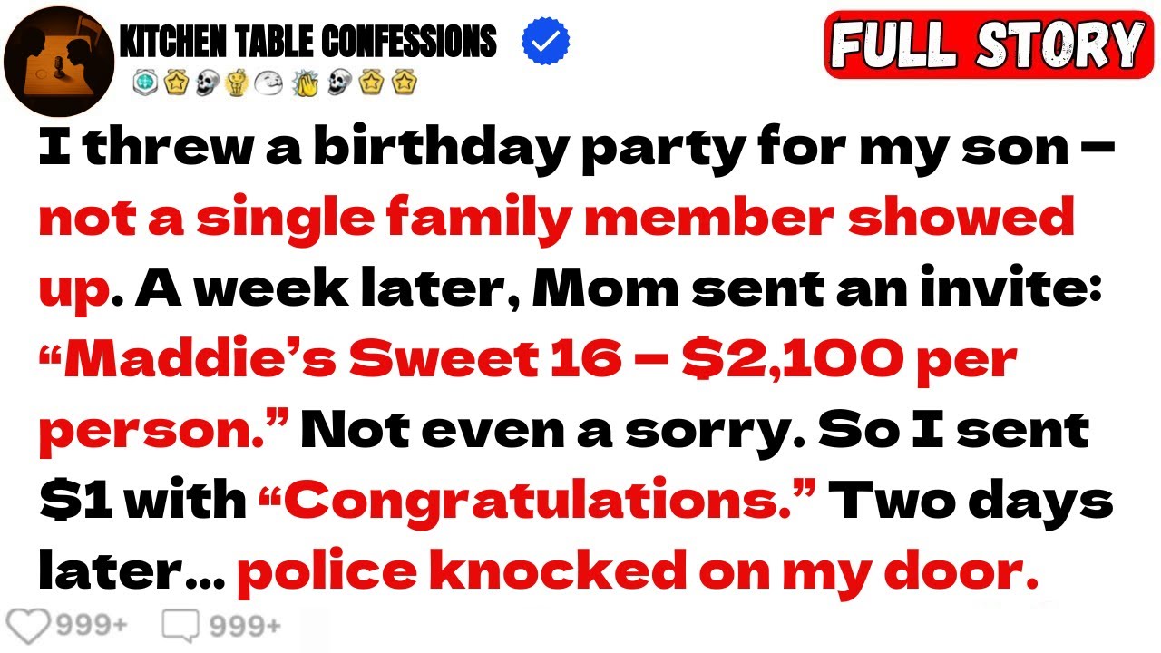 My Family Skipped My Daughter’s Birthday to Brunch — Then Sent Me a $1,850 Bill ...