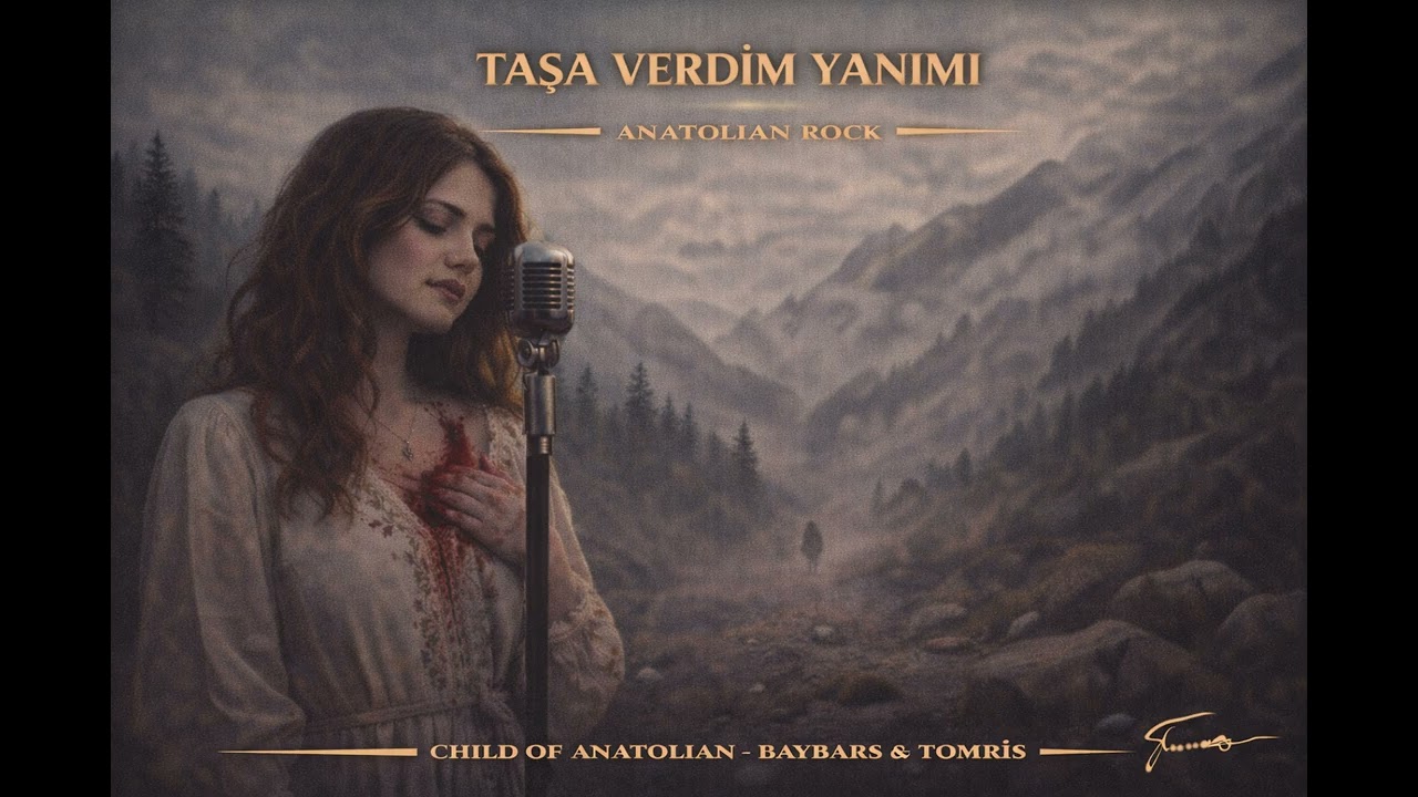 TAŞA VERDİM YANIMI  I  1970'S PSYCHEDELİC ANATOLİAN ROCK-COVER - TOMRİS