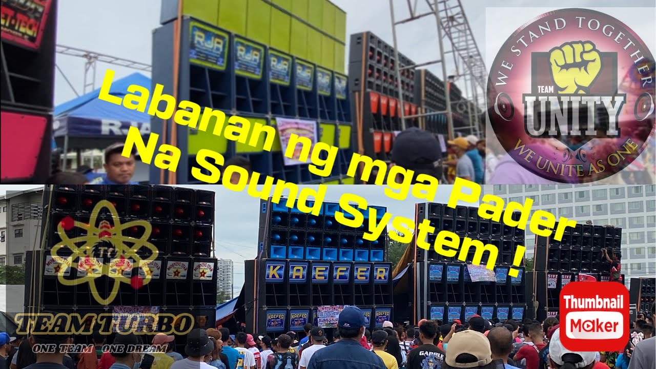 Dinangyang Sound Show ng Team Unity at ng Team Turbo! | Master Dryx Vlogs with GodFoxBass and S.A.G